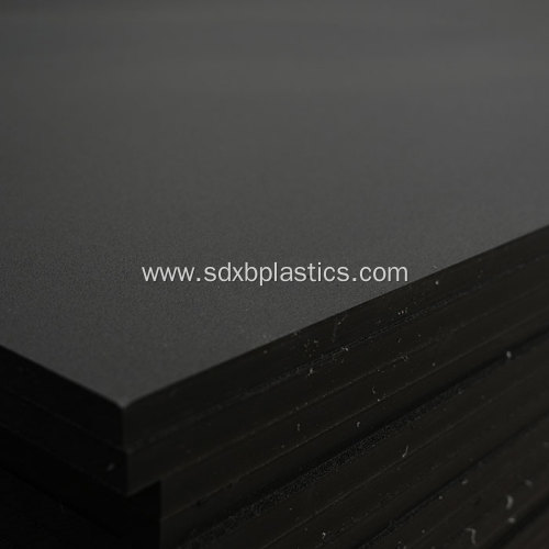 hdpe black plastic sheet